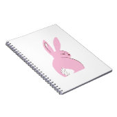 Mr Rabbit Journal - Schattig Roze! Notitieboek (Rechterzijde)