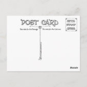  MR RABBIT PAINTING EGG BRIEFKAART (Achterkant)