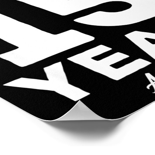 Mr. Right 15 Years Wedding Anniversary Funny Match Poster (Hoek)