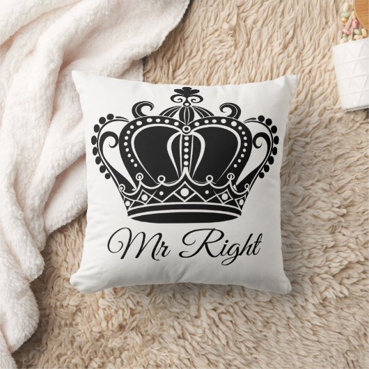 Mr Right Cushion Kussen (Deken)