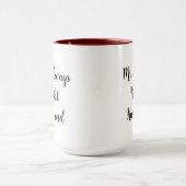 Mr. Right en Mr. Always Right Husband Mok (Midden)