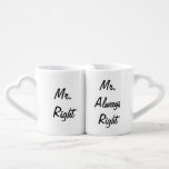 Mr. Right en Mr. Always Right Mok Set<br><div class="desc">Mr. Right en Mr. Always Right Mok Set</div>