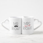 Mr. Right en Mrs. Always Right Lovers Mug Set Loversmokken<br><div class="desc">Mr. Right en Mrs. Always Right Lovers Mug Set</div>