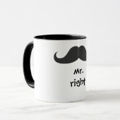 mr. right mug mok (Voorkant links)