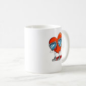 Mr Right Valentines Day Humor Matching Couples 1  Koffiemok (Voorkant rechts)