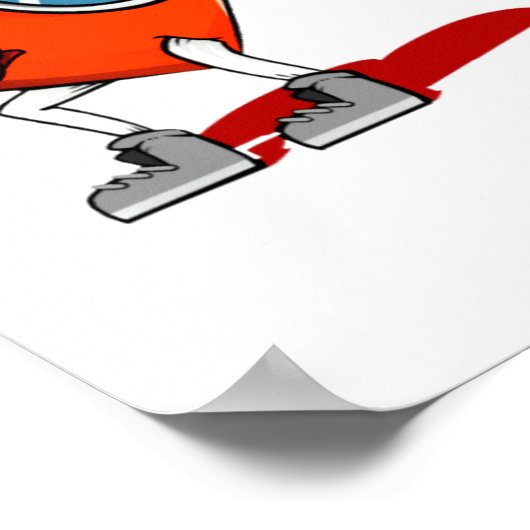 Mr Right Valentines Day Humor Matching Couples 1  Poster (Hoek)