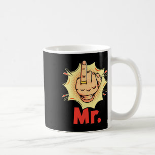 Mr. Ring Finger Huwelijksreis Huwelijksbruidegom Koffiemok