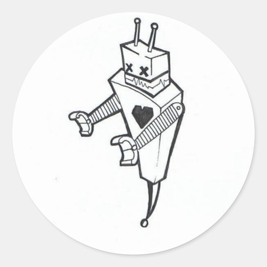 Mr Robotix Sticker (Voorkant)