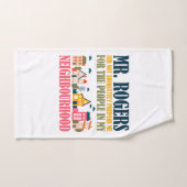 Mr Rogers heeft me niet voorbereid in mijn buurt Bad Handdoek (Handdoek)