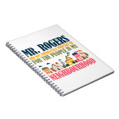 Mr Rogers heeft me niet voorbereid in mijn buurt Notitieboek (Rechterzijde)