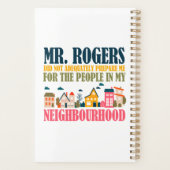 Mr Rogers heeft me niet voorbereid in mijn buurt Planner (Achterkant)