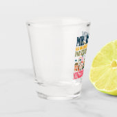 Mr Rogers heeft me niet voorbereid in mijn buurt Shot Glas (Links)