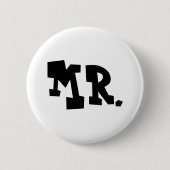 Mr. Ronde Button 5,7 Cm (Voorkant)