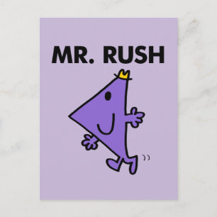 Mr Rush   Snel tempo Briefkaart