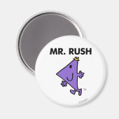 Mr Rush | Snel tempo Magneet (Voorkant / Achterkant)