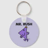 Mr Rush | Snel tempo Sleutelhanger (Voorkant)