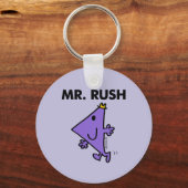 Mr Rush | Snel tempo Sleutelhanger (Voorkant)