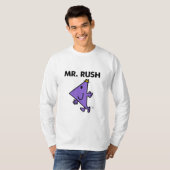 Mr Rush | Snel tempo T-shirt (Voorkant volledig)