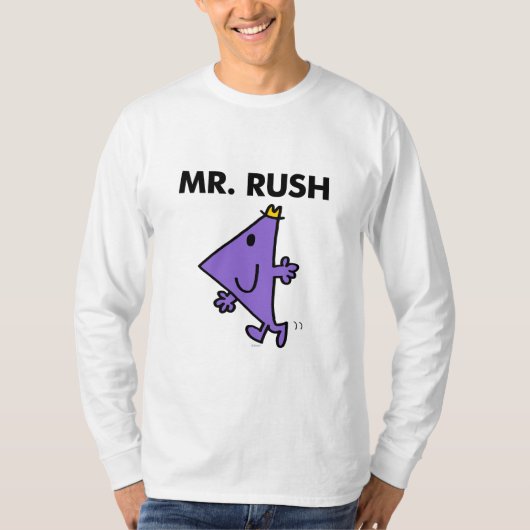 Mr Rush | Snel tempo T-shirt (Voorkant)