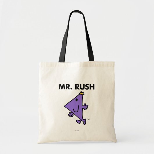 Mr Rush | Snel tempo Tote Bag (Voorkant)