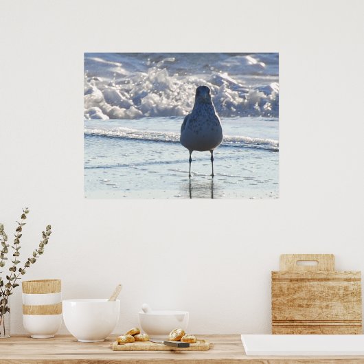 Mr Seagull Poster (Keuken)