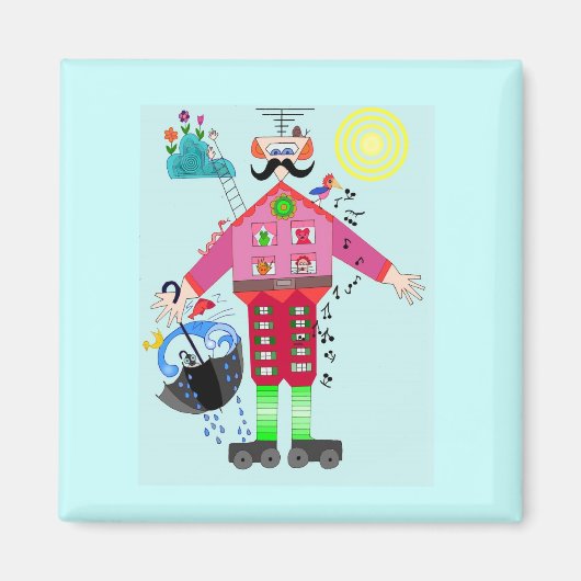 mr Shelter Magneet (Voorkant)