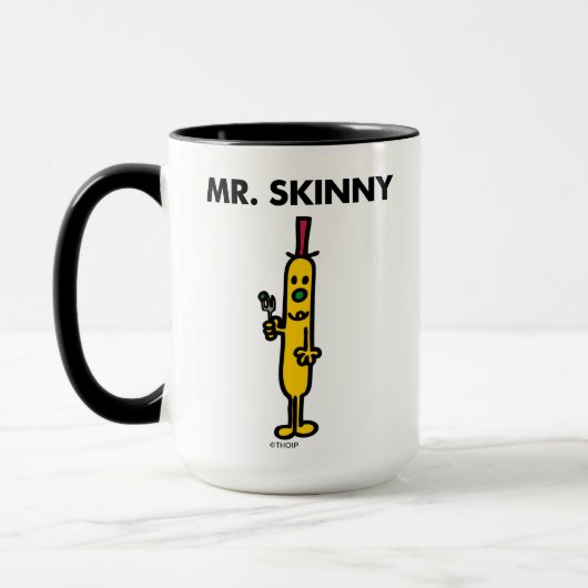 Mr Skinny | Erwten en vork Mok (Links)