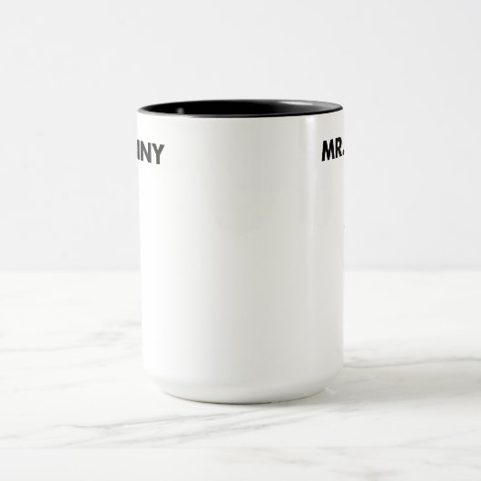 Mr Skinny | Erwten en vork Mok (Midden)