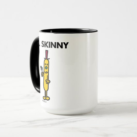 Mr Skinny | Erwten en vork Mok (Voorkant links)