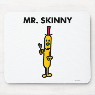 Mr Skinny   Erwten en vork Muismat