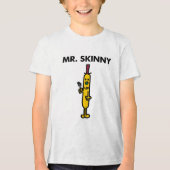 Mr. Skinny | Pea & Fork Tri-Blend Shirt (Voorkant)
