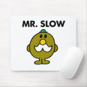 Mr Slow | Klassieke houding Muismat (Met muis)