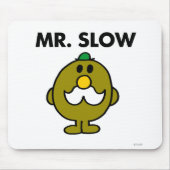 Mr Slow | Klassieke houding Muismat (Voorkant)