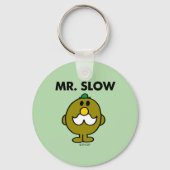 Mr Slow | Klassieke houding Sleutelhanger (Voorkant)