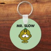 Mr Slow | Klassieke houding Sleutelhanger (Voorkant)