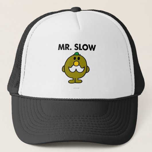 Mr Slow | Klassieke houding Trucker Pet (Voorkant)