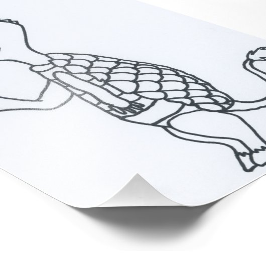 Mr Slowpetto Foto Afdruk (Hoek)