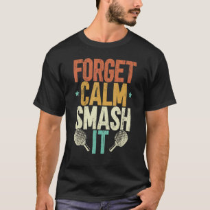 Mr Smash Ping Pong Master Paddle Sport Speler Tafe T-shirt