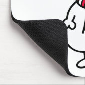 Mr Snow | Klassieke houding Muismat (Hoek)