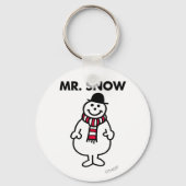 Mr Snow | Klassieke houding Sleutelhanger (Voorkant)