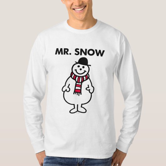 Mr Snow | Klassieke houding T-shirt (Voorkant)