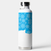 Mr. Snowman Happy Holidays Waterfles (Rechts)