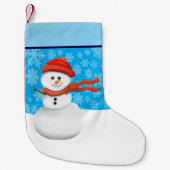 Mr Snowman Kleine Kerstsok (Voorkant)