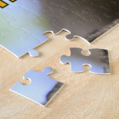 Mr Squirrel die een Gelukkige Verjaardag wenst Legpuzzel (Zijkant)