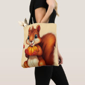 Mr Squirrel Fall Errands Tote Bag (Dichtbij)
