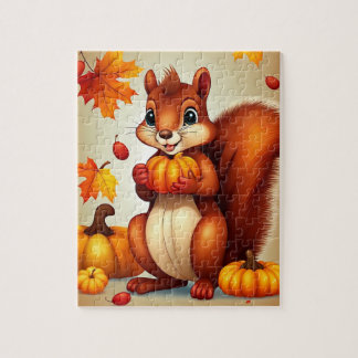 Mr. Squirrel Jigsaw Puzzle Legpuzzel
