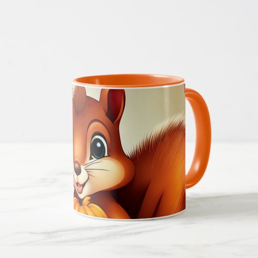 Mr. Squirrel Mug Mok (Voorkant rechts)