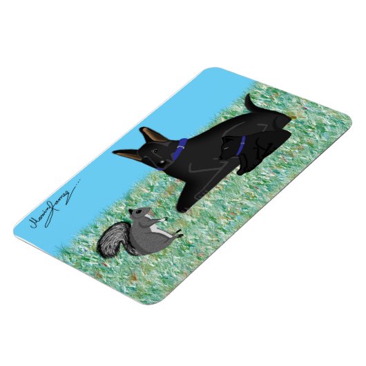 Mr Squirrel - Squirless Conversation Magneet (Linkerzijde)