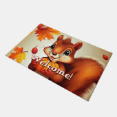 Mr. Squirrel Welcome Mat (Schuin)