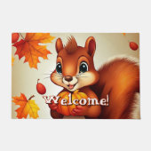 Mr. Squirrel Welcome Mat (Voorkant)